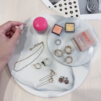 【即納】アクセサリーラウンドプレート🌼