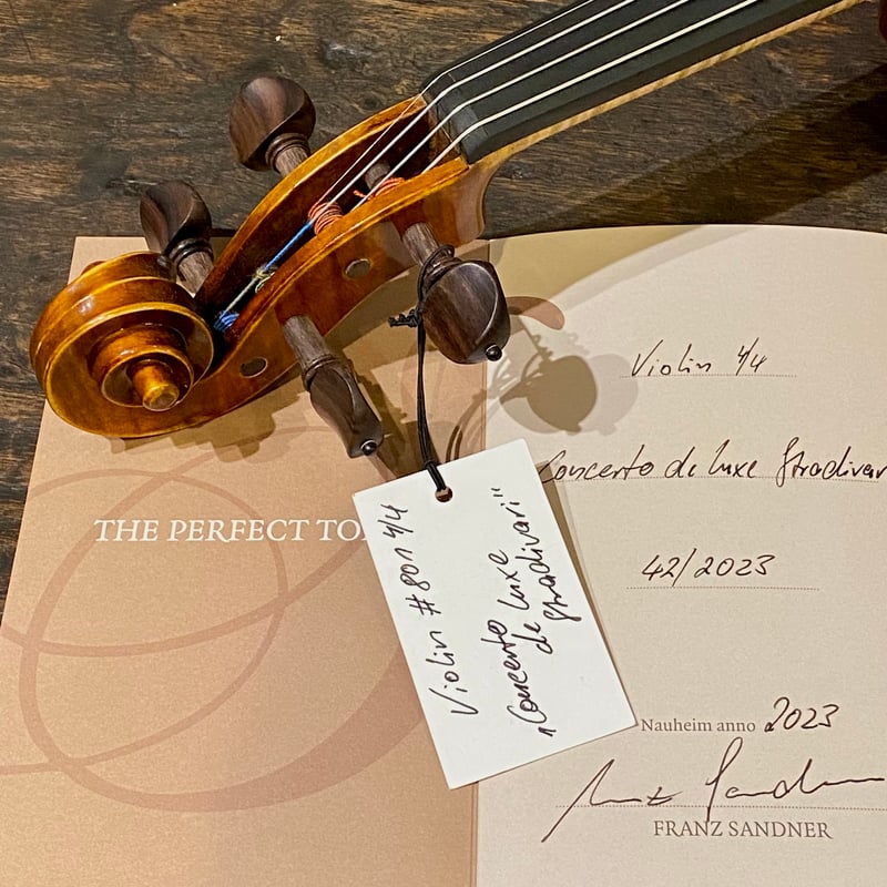 WALTER E.SANDNER ドイツ製　バイオリン　1999 年 WALTER E.SANDNER ドイツ製 バイオリン 1999 年