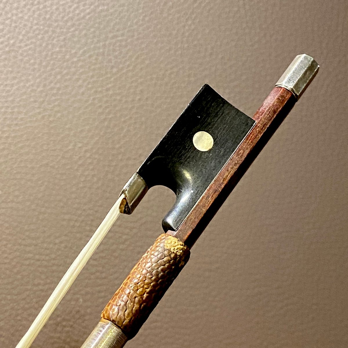 バイオリン弓】Silver mounted bow C.THOMASSIN A PARIS バイオリン弓】Silver mounted bow C.THOMASSIN A PARIS