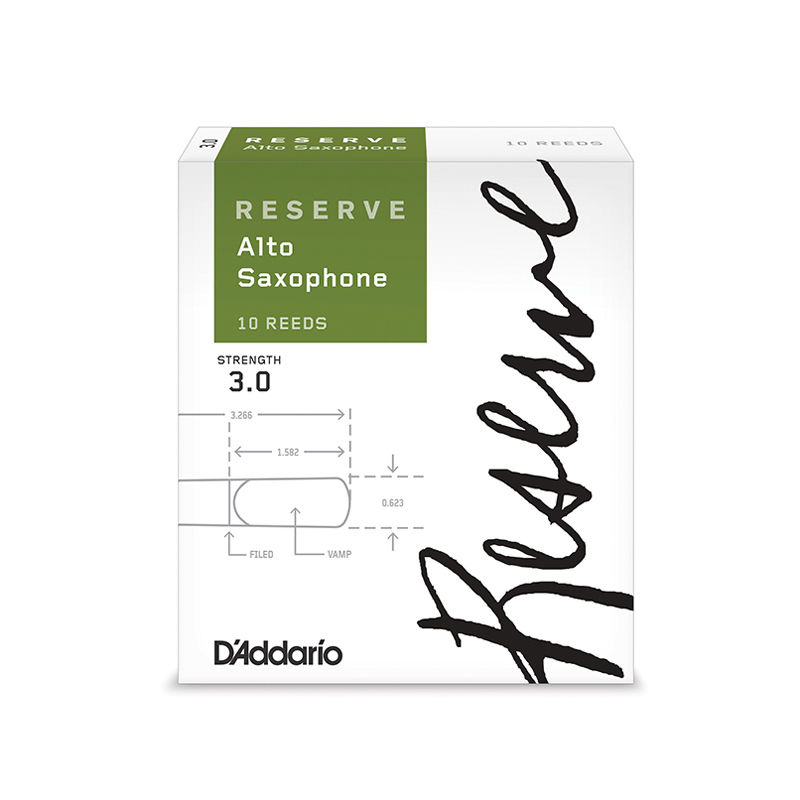 Altoサックス リード D'Addario レゼルヴ (10枚入り) | 国際楽器社