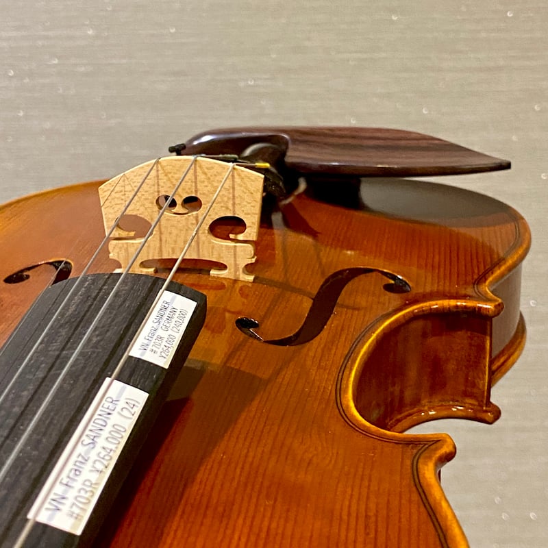 Franz Sandner？　バイオリン 本体 ジャンク品　ブラウン バイオリン】Franz SANDNER#708 創業100周年モデル | 国際楽器社