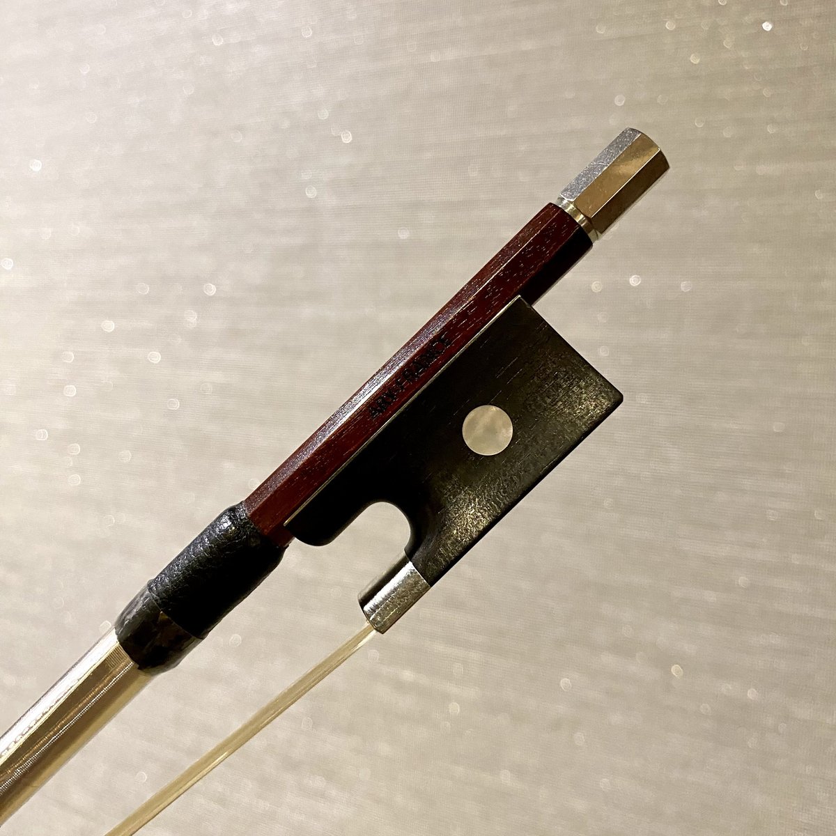 送料込【チェロ用の弓】中古 ARY FRANCE刻印 AryFrance 【チェロ弓】フランス製/COR Meister アーリー