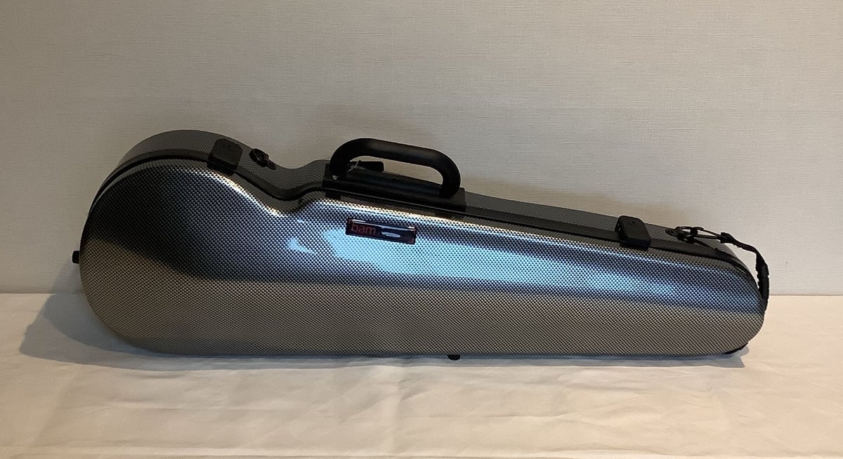 バイオリンケース Bam 2002XLSC シルバーカーボン | 国際楽器社