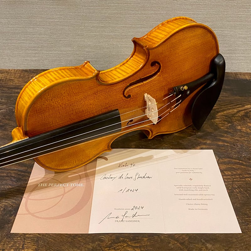 バイオリン】Franz SANDNER#806 創業100周年モデル | 国際楽器社 オンラ