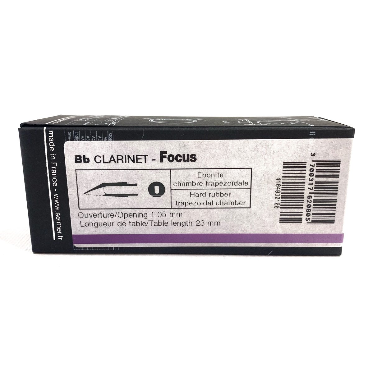 B♭クラリネット マウスピース セルマー【Focus】 | 国際楽器社