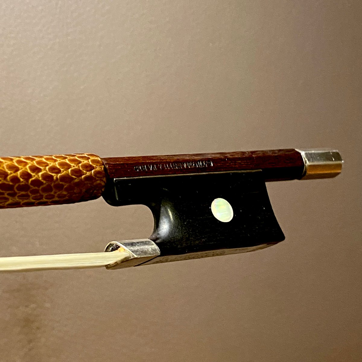 バイオリン弓】Silver mounted bow C.THOMASSIN A PARIS