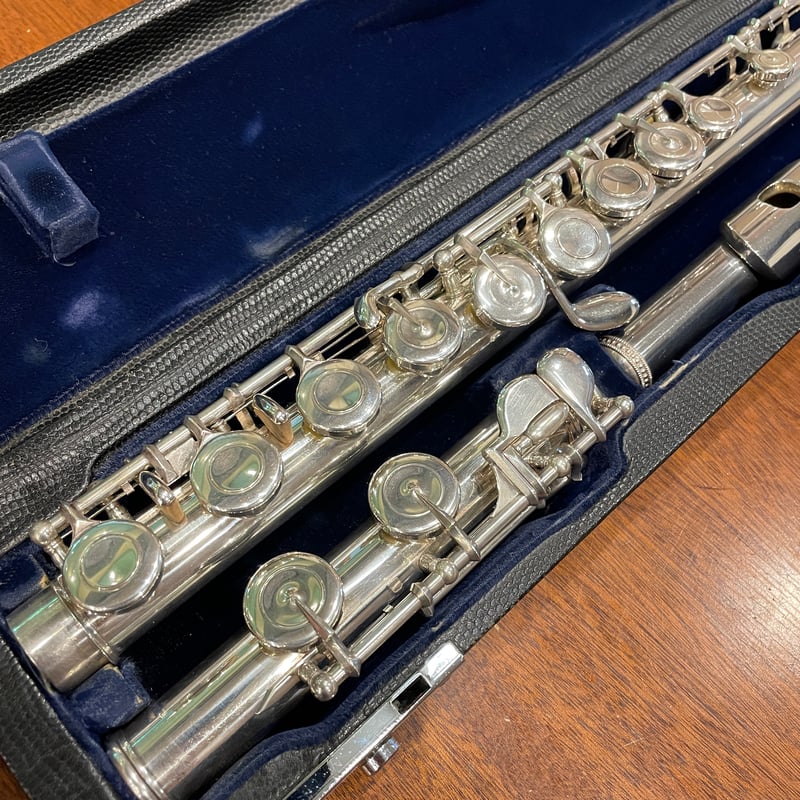 サンキョウ 木管フルート C足部管 Sankyo ケース付き