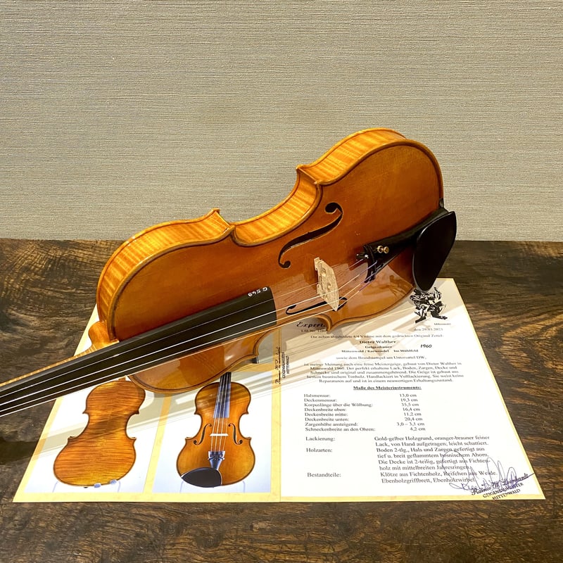Walter Meinhold ドイツ1974 3/4 バイオリン 値下げ Walter Meinhold ドイツ1974 3/4 バイオリン 値下げ Walter