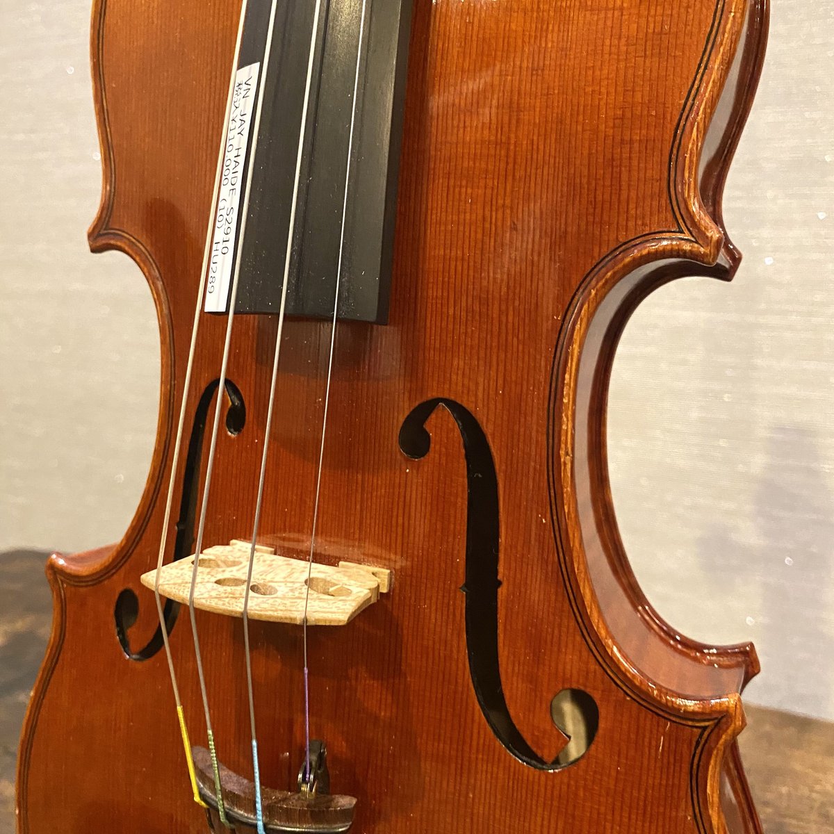 バイオリン マスターメード JayHaide 80万円 4/4 2011年製 バイオリン マスターメード JayHaide 80万円 4/4 2011年製