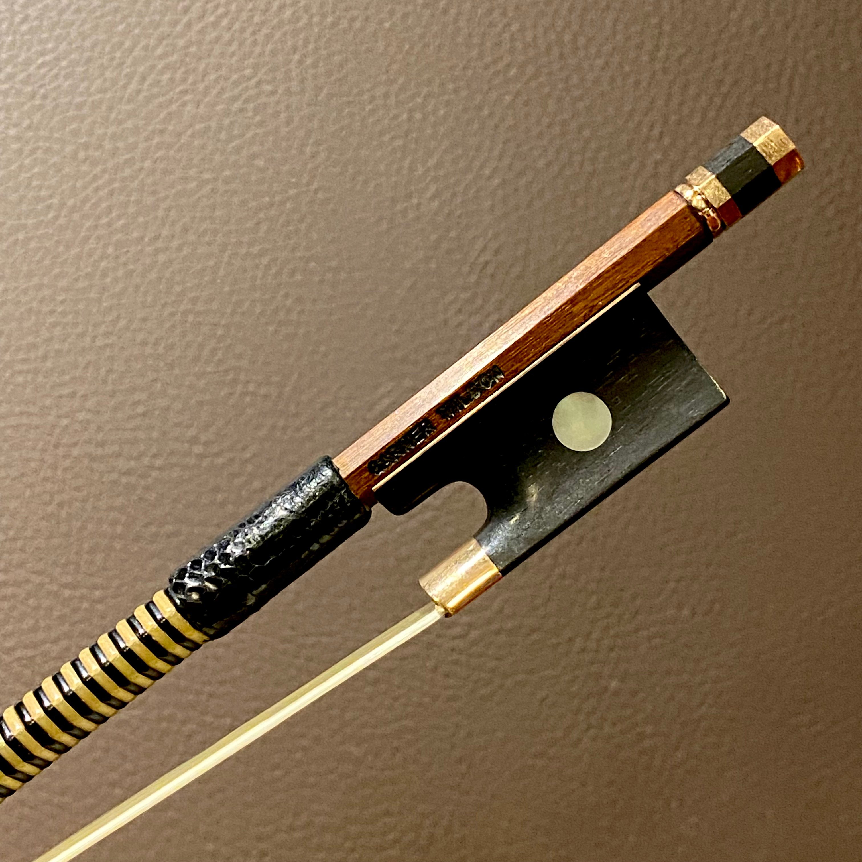 バイオリン弓】GOLD-mounted Bow by GARNER WILSON | 国際楽
