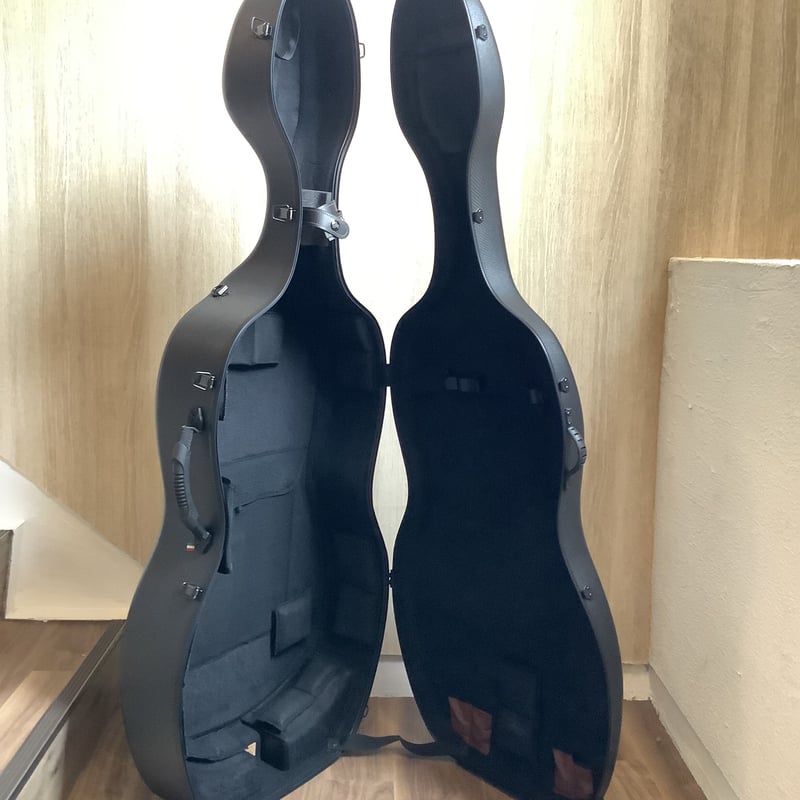 再値下げ！ ボガーロ＆クレメンテ チェロテールピース ブラックウッド ヒルモデル ボガーロ＆クレメンテ製アジャスター組込チェロテールピース