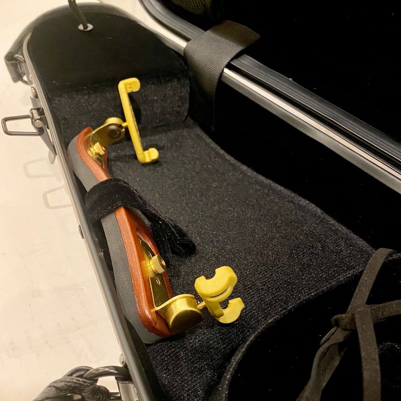 新品　カーボンマックCFV-2S シャンパンゴールド バイオリンケース カーボンマック CFV-2S サテン・シャンパンゴールド バイオリンケース