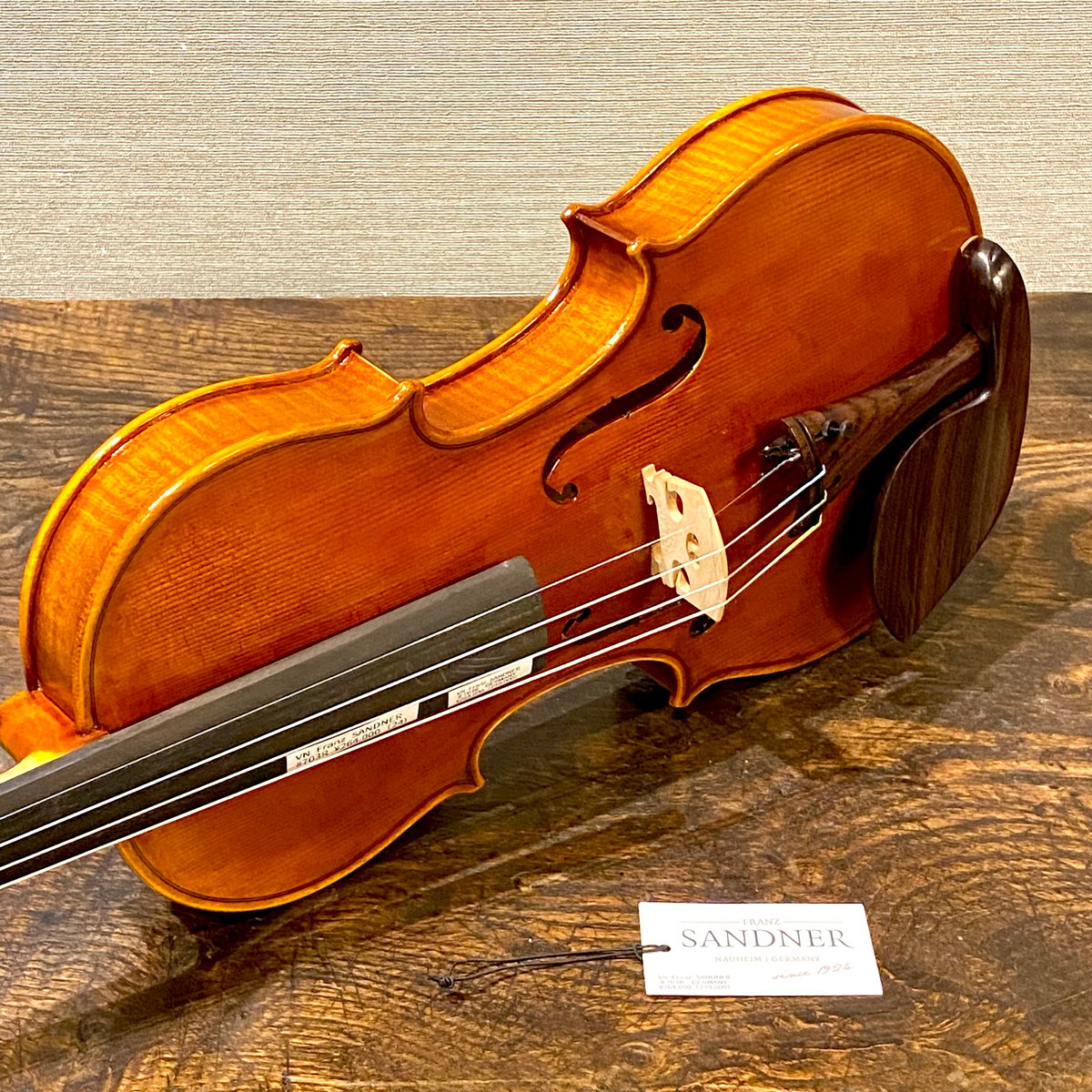 バイオリン Franz Sandner Nauheim Anno2003ドイツ製 バイオリンFranz SANDNERフランツ・ザンドナー #703R | 国際楽器社