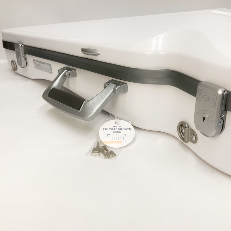 バイオリンケース bam SUP2002XLWS シュプリーム”ICE”シルバー | 国際