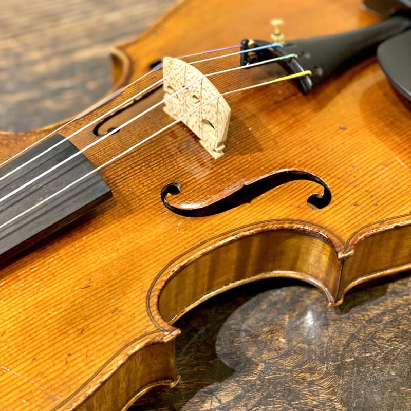 バイオリン】A German Markneukirchen Violin Labelled バイオリン】A German Markneukirchen Violin Labelled
