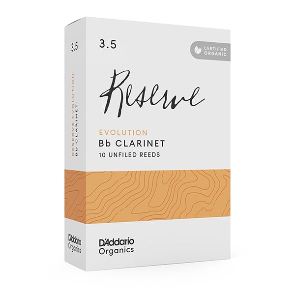 B♭クラリネット リード D'Addario レゼルヴ エボリューション (10枚