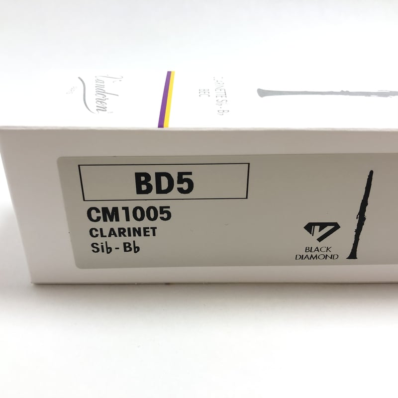 B♭クラリネット マウスピース Vandoren ブラックダイヤモンド BD5 B♭クラリネット マウスピース Vandoren ブラックダイヤモンド BD5