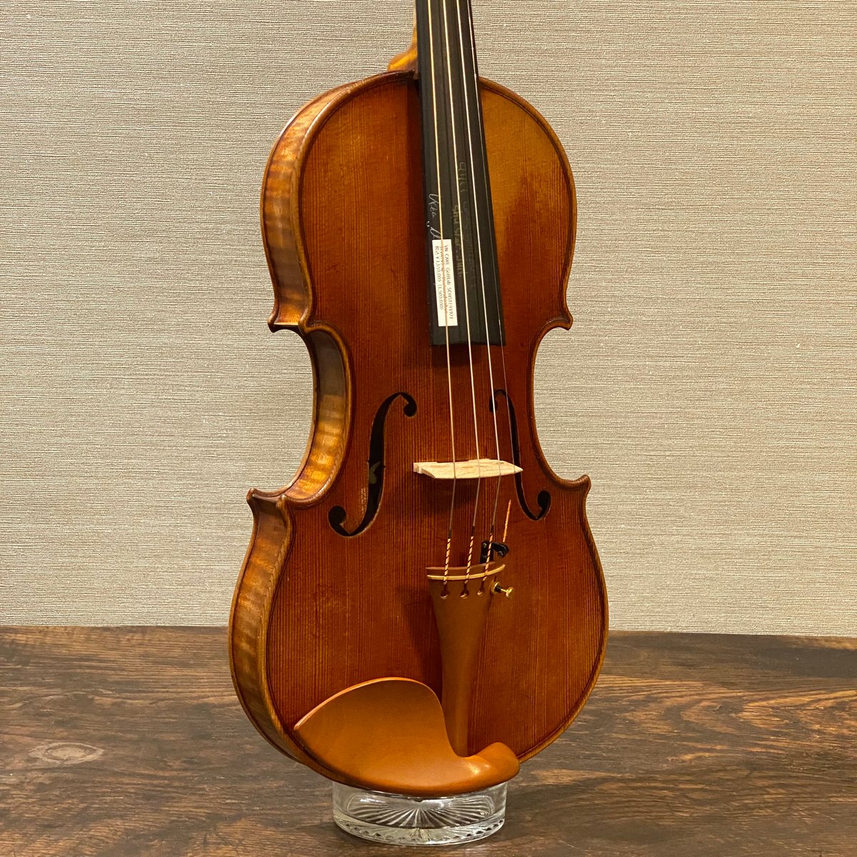 Joannes Baptista Zanoli ラベル ドイツ製バイオリン Ca 1900年 モダン