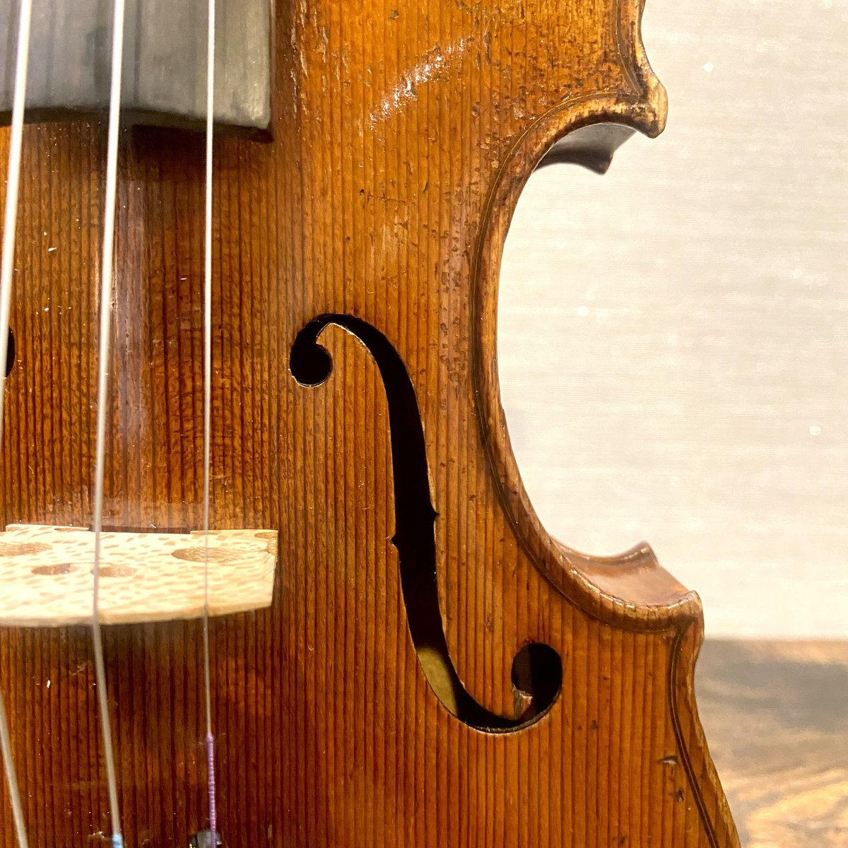 バイオリン】A German Markneukirchen Violin Labelled