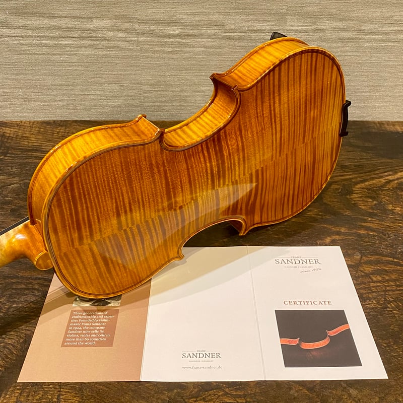 バイオリン】Franz SANDNER#806 創業100周年モデル | 国際楽器社 バイオリン】Franz SANDNER#806 創業100周年モデル | 国際楽器社