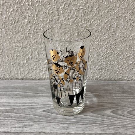Gay Fad Studios Golden Barbershop Quartet Glass Tumbler 01