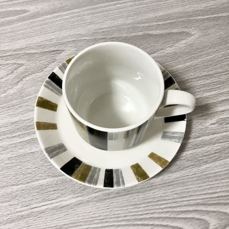 Midwinter Fine Shape Queensberry Demitasse Cup & Saucer  01