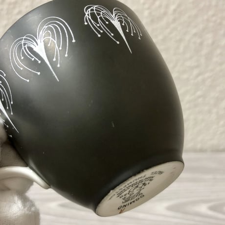 E.Brain & Co Domino Pattern Cup & Saucer 02