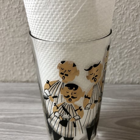 Gay Fad Studios Golden Barbershop Quartet Glass Tumbler 02