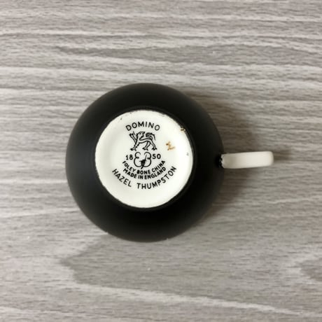 E.Brain & Co Domino Pattern Cup & Saucer 01