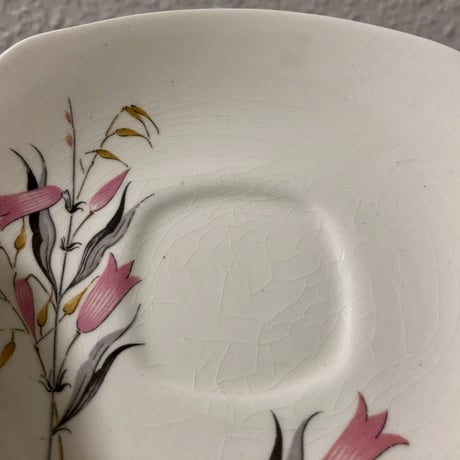 Midwinter  Fashion Shape Blue Harebells (Pink) Cup & Saucer  02