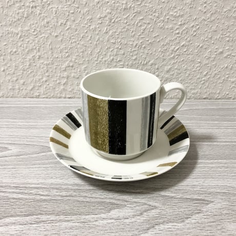 Midwinter Fine Shape Queensberry Demitasse Cup & Saucer  01