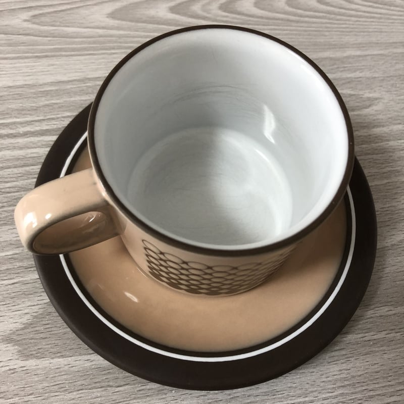 Hornsea Coral Cup & Saucer 02 | Wickerman Ledge