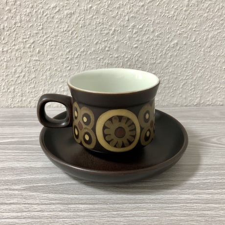Denby Arabesque Cup & Saucer 01