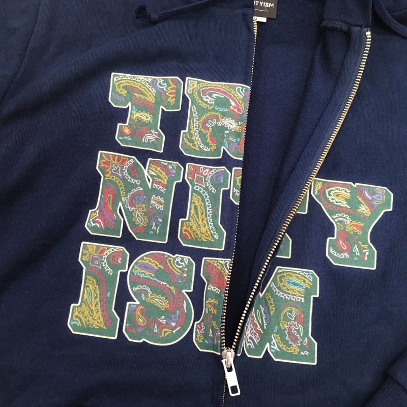 ペイズリー_ジップアップパーカー | TRINITYISM