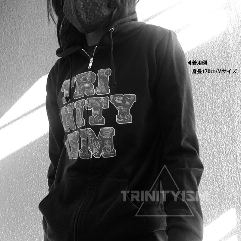 ペイズリー_ジップアップパーカー | TRINITYISM