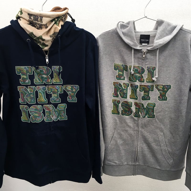 ペイズリー_ジップアップパーカー | TRINITYISM