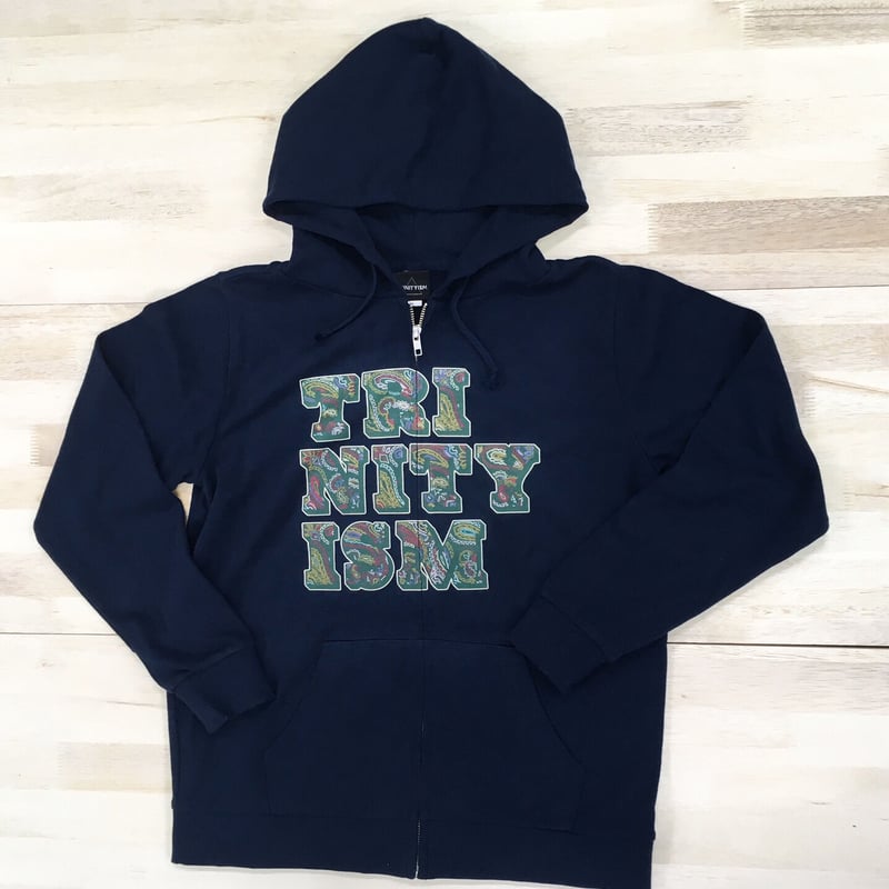 ペイズリー_ジップアップパーカー | TRINITYISM