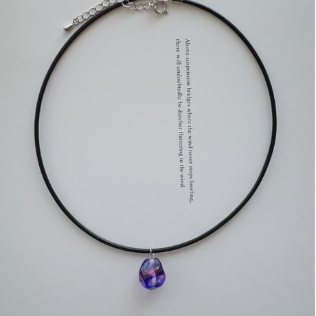 glass choker(3color)