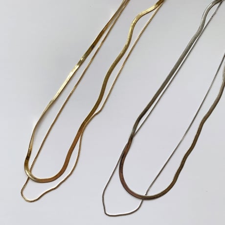 double  necklace