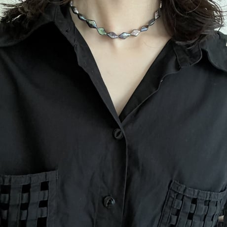 pearl choker necklace