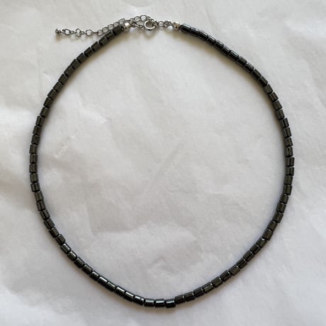 hematite necklace