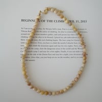 sunstone necklace