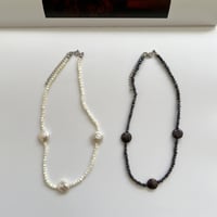 circle pearl necklace