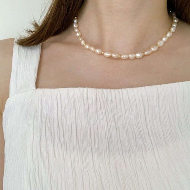 pearl necklace #202 | ilelly