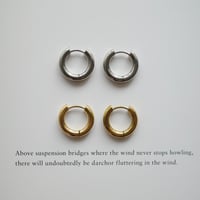 mini hoop stainless