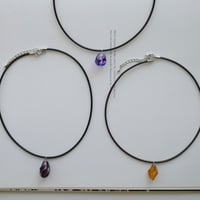 glass choker(3color)