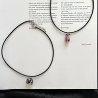 glass choker(circle)