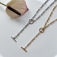 stainless mantel necklace