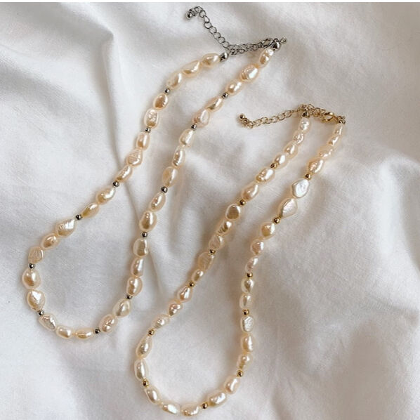 maumari ゴールド パール ネックレス　エジソンパール　週末お値下げ中 ゴールドパールネックレス｜ネックレス｜アガット 公式