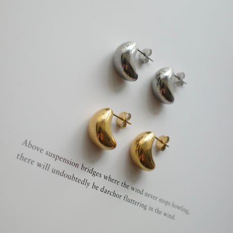 moon stainless pierce